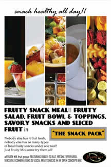 Fruity Mix Poster: The Snack Pack